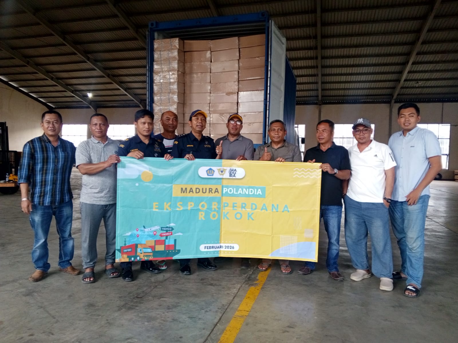 Satu Kontainer Rokok Exodus Buktikan Daya Saing Produk Madura